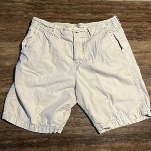 American eagle khaki shorts 36